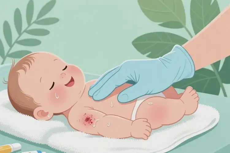 嬰幼兒手臂出現(xiàn)濕疹最簡(jiǎn)單自愈方法(圖1)