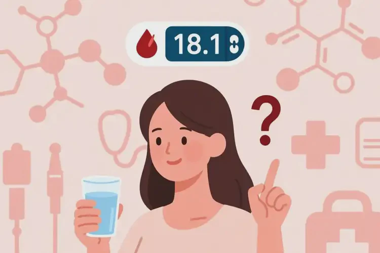 女人中餐血糖18點1是糖尿病嗎(圖1)