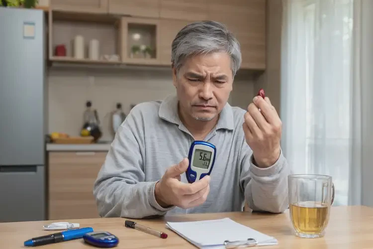 中年人晚上血糖12點(diǎn)8是怎么回事(圖2)