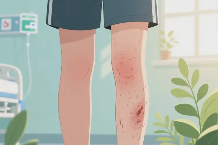 青少年大腿上容易長(zhǎng)濕疹會(huì)自己好嗎(圖4)