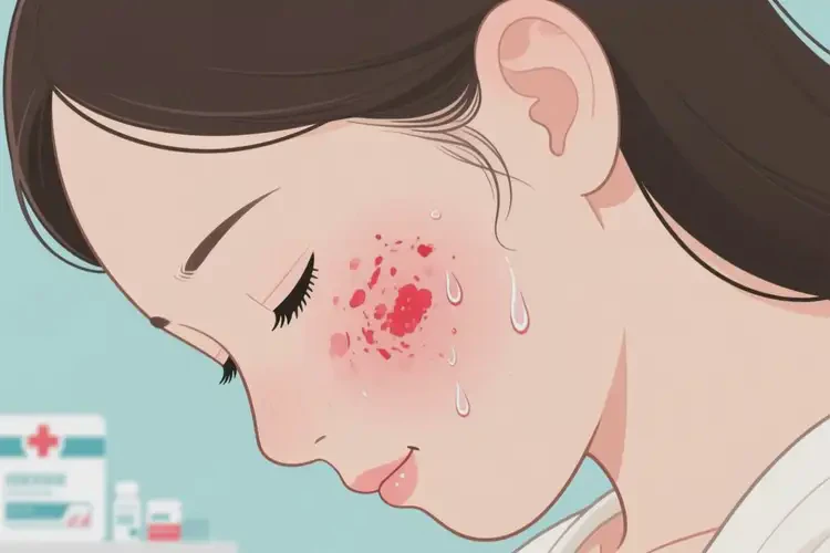 產(chǎn)婦面部出濕疹可不可以徹底自愈(圖1)