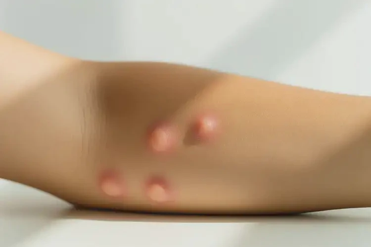 男性手臂上偶爾長(zhǎng)濕疹可以徹底自愈嗎(圖2)