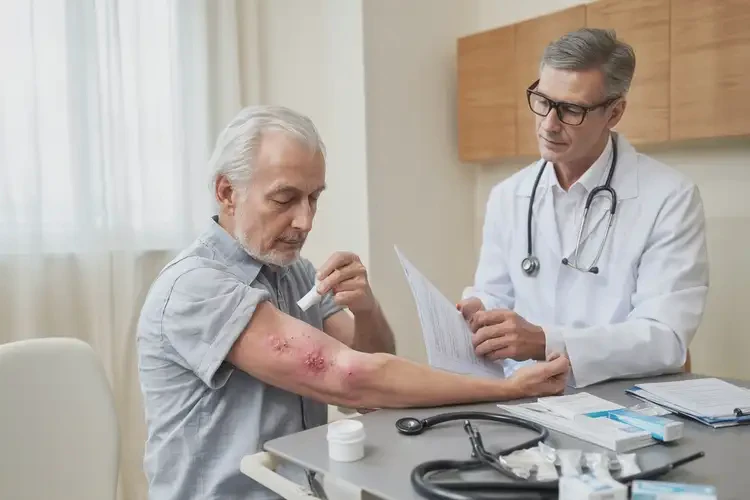 老年人臉上偶爾起濕疹能不能徹底自愈(圖2)