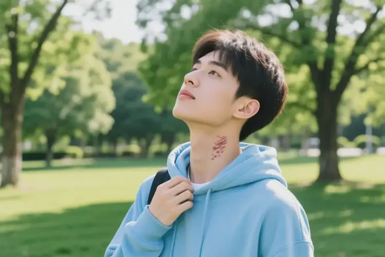 大学生脖子上出现湿疹能够彻底治愈吗(图3)