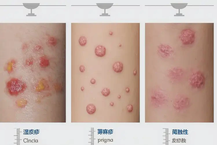 孩子四肢出現(xiàn)濕疹不管它會(huì)自己自愈嗎(圖1)