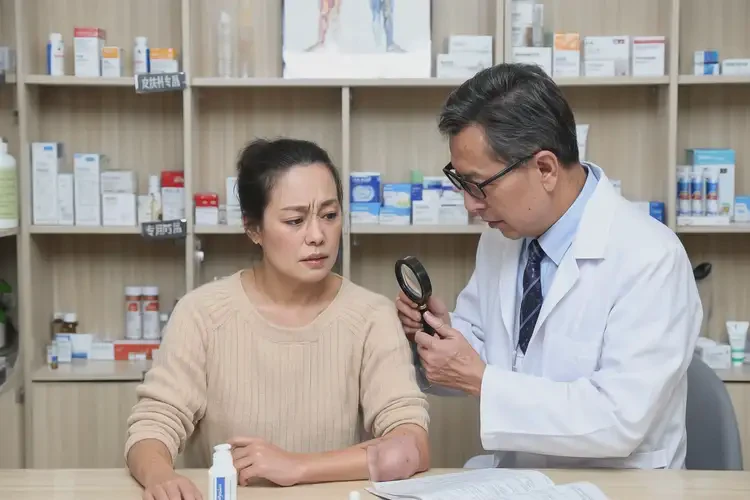 女人肚子上出湿疹不管它会自己自愈吗(图1)