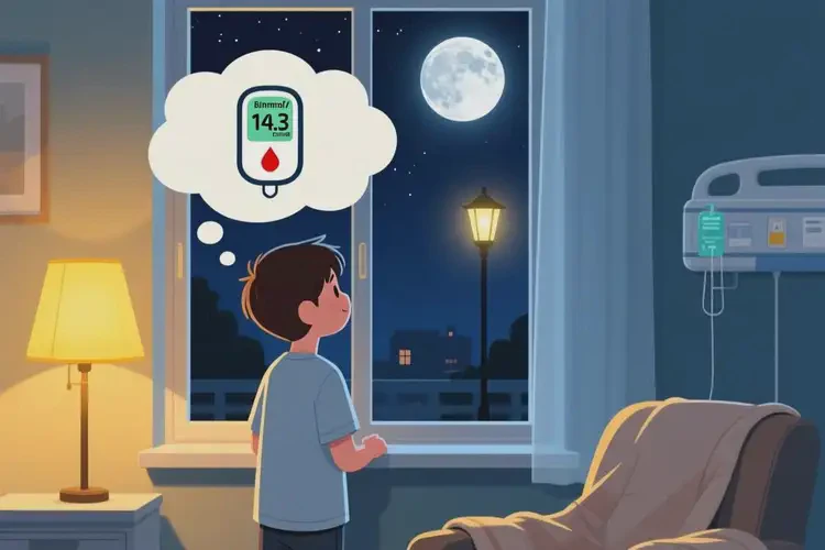 年輕人睡前血糖14(圖1)