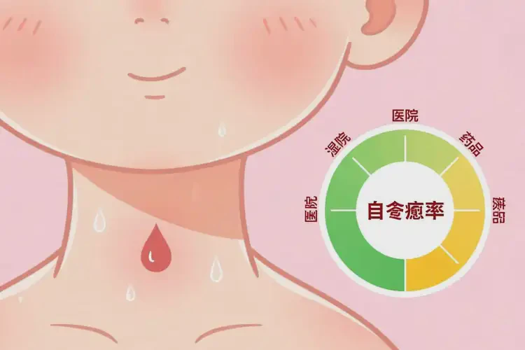 兒童脖子容易起濕疹能徹底自愈嗎(圖1)