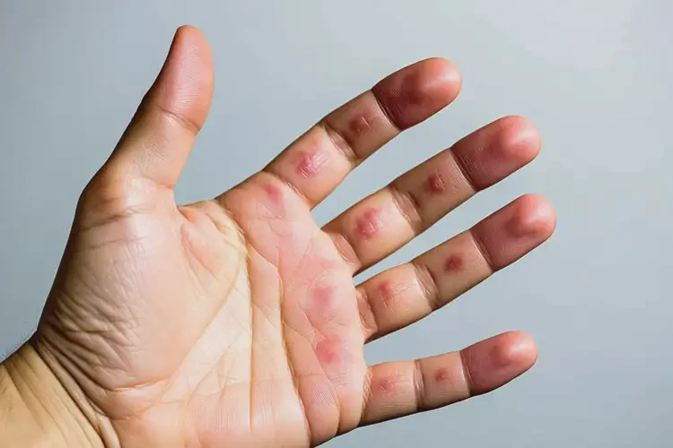 男生手上出濕疹不管它會(huì)自己好嗎(圖4)