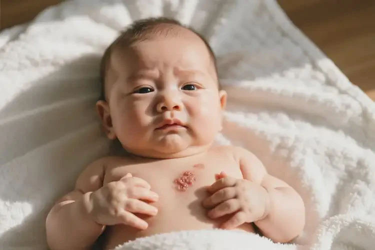 嬰兒全身有濕疹能靠自己自愈嗎(圖2)