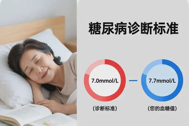 更年期女性睡前血糖7點7是糖尿病嗎(圖2)