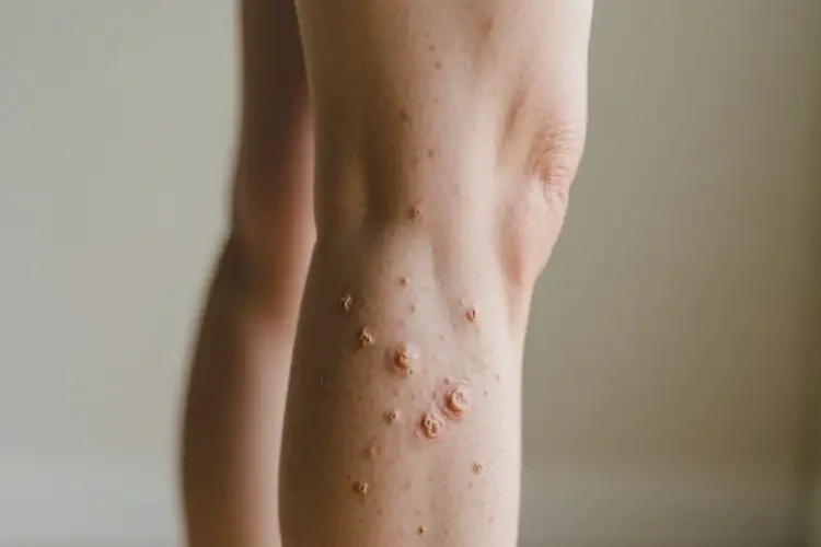 女人小腿有濕疹不管它會自己自愈嗎(圖3)