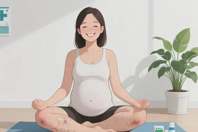 孕婦大腿容易長(zhǎng)濕疹不管它會(huì)自己痊愈嗎(圖1)