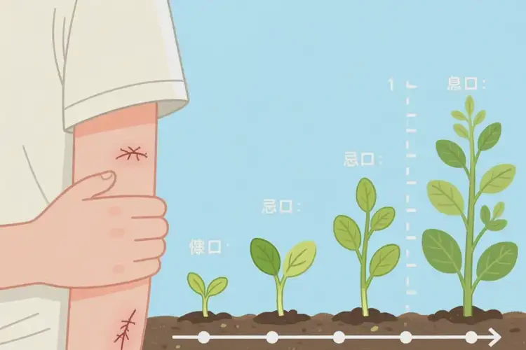 青少年手臂有濕疹康復后需要忌口多久(圖1)