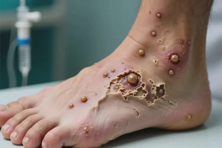 腳上經(jīng)常起濕疹有什么容易引發(fā)癥狀(圖3)