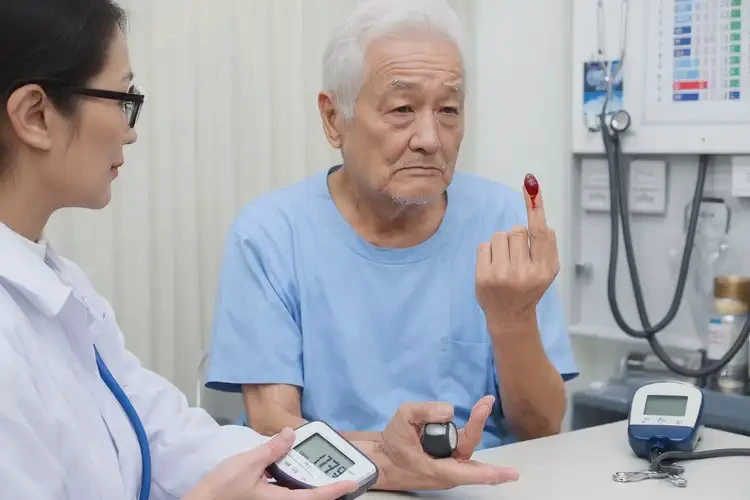 老年人晚上血糖17(圖1)