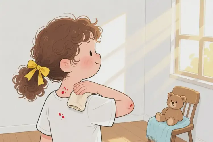 小学生脖子有湿疹能彻底自愈吗(图3)