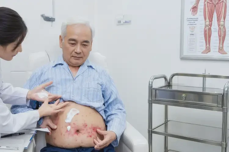 老人肚子上容易起濕疹不管它會(huì)自己好嗎(圖3)