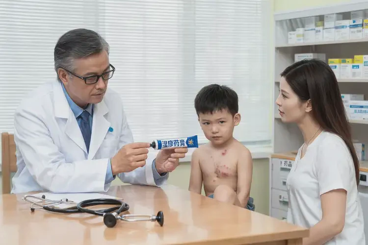 孩子腳上容易起濕疹不管它會(huì)自己痊愈嗎(圖2)