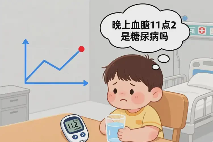 小孩晚上血糖11點(diǎn)2是糖尿病嗎(圖4)