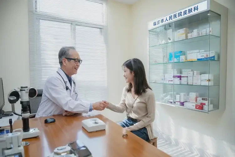 山东临沂玫瑰痤疮调理哪家医院平价(图1)