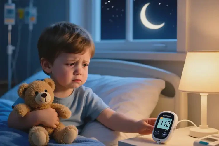 小孩晚上血糖11點(diǎn)2是糖尿病嗎(圖1)