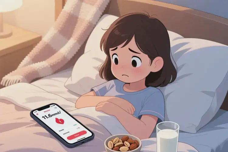 年輕人睡前血糖11點6是糖尿病嗎(圖2)