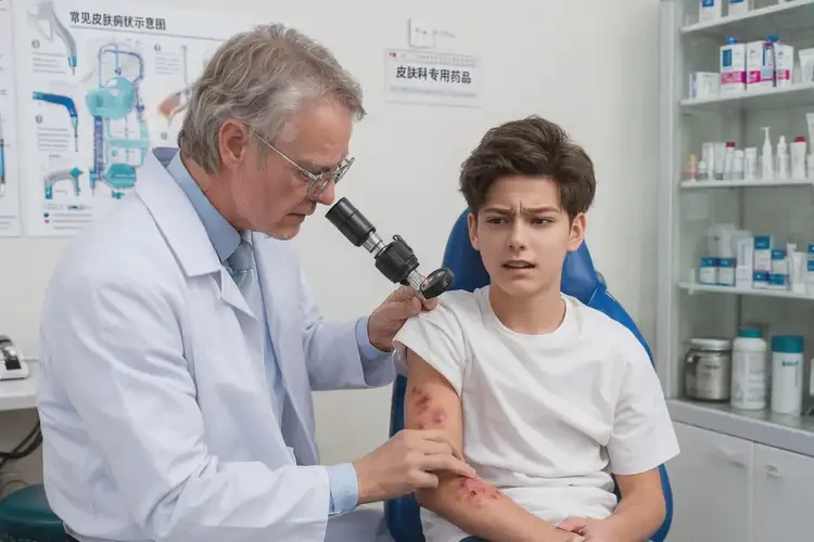 大學(xué)生全身偶爾長濕疹能自愈嗎(圖1)