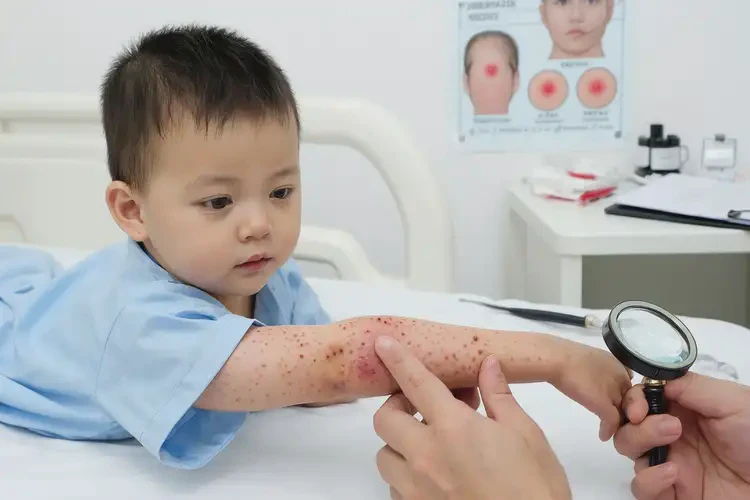 幼儿四肢有湿疹不管它会自己好吗(图4)