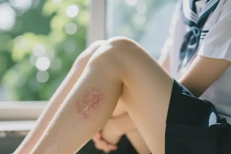 大學(xué)生大腿出現(xiàn)濕疹能徹底自愈嗎(圖3)