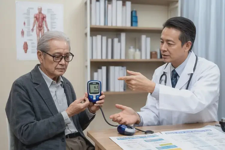 老年人晚餐血糖6點(diǎn)2是怎么回事(圖2)