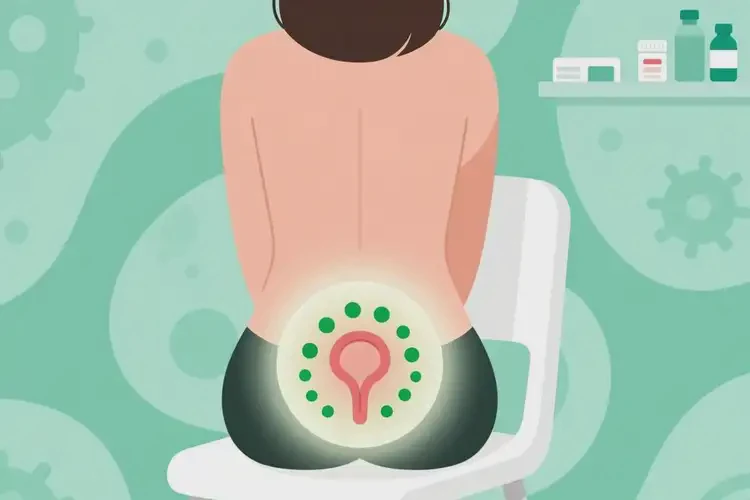 女人肛周偶爾長(zhǎng)濕疹可不可以徹底自愈(圖1)