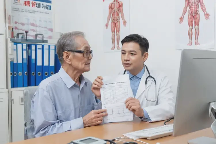 62歲早上空腹血糖22(圖1)