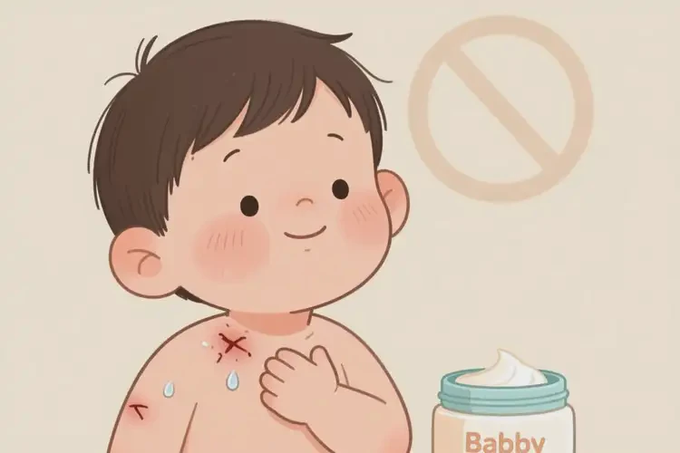 小孩脖子上容易長(zhǎng)濕疹能夠徹底治愈嗎(圖2)