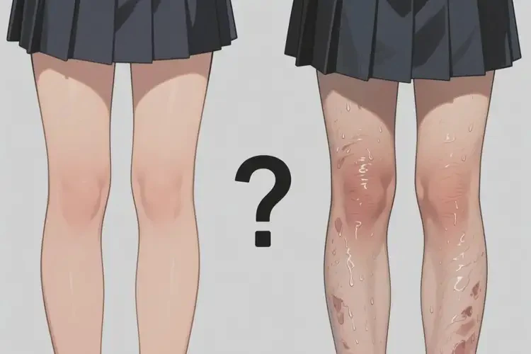大學生小腿容易起濕疹不管它會自己痊愈嗎(圖3)