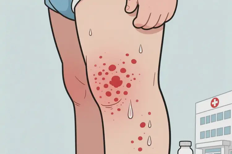 兒童大腿上長濕疹不管它會自己痊愈嗎(圖3)