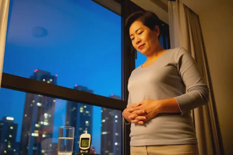 更年期女性睡前血糖17點(diǎn)6是糖尿病嗎(圖1)