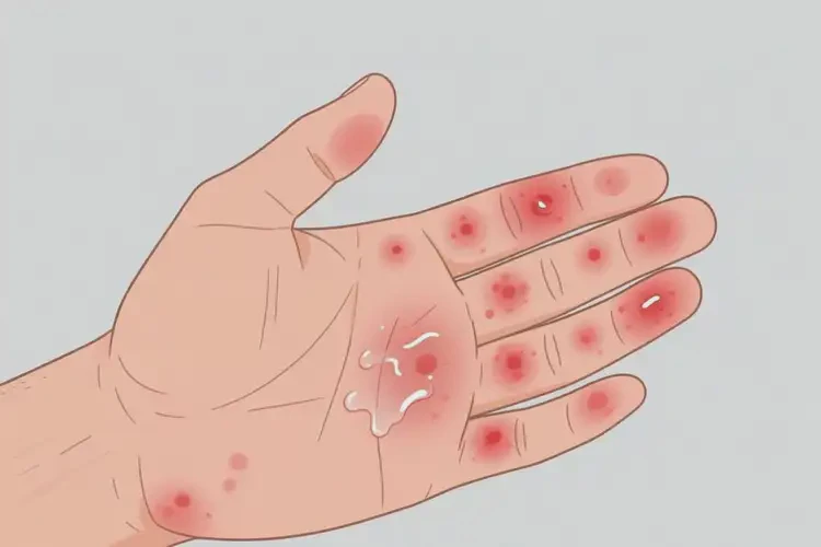 男性手上長濕疹可不可以徹底自愈(圖3)