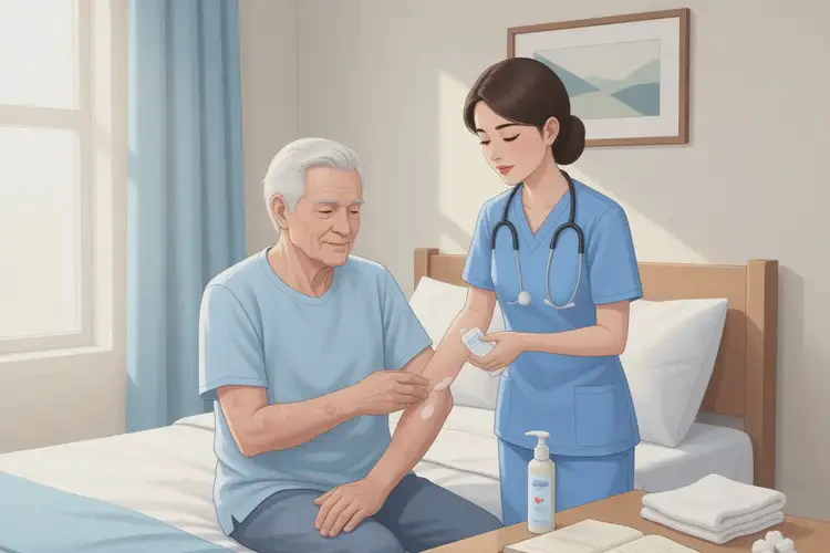 高龄老人手臂容易起湿疹能够彻底治愈吗(图2)