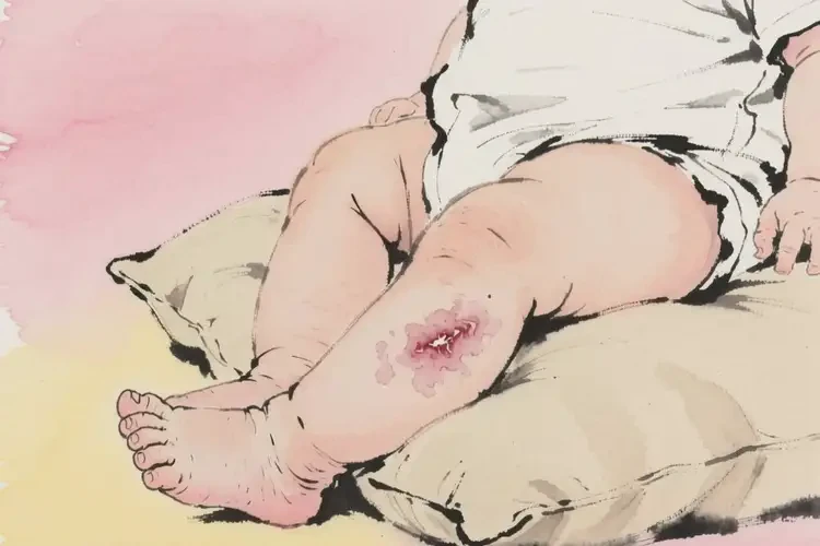嬰幼兒小腿上起濕疹不管它會自己痊愈嗎(圖3)