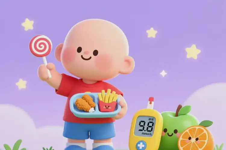 兒童餐后血糖9點8是糖尿病嗎(圖1)