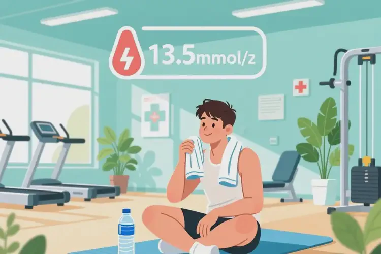 年輕人下午血糖13點5是糖尿病嗎(圖1)