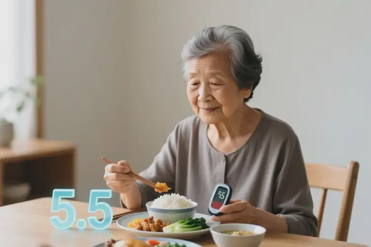 64歲中餐血糖5(圖1)