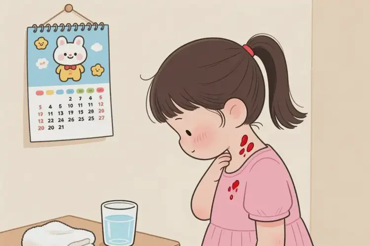 小學生脖子長濕疹能徹底自愈嗎(圖3)