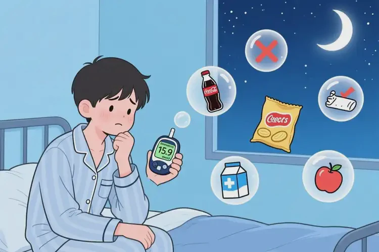 青少年睡前血糖15(圖1)