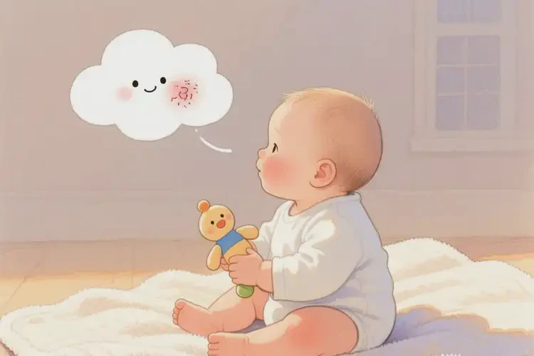 幼儿脸上经常起湿疹不管它会自己好吗(图2)