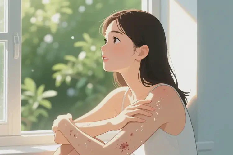 女人身上有濕疹能徹底自愈嗎(圖3)