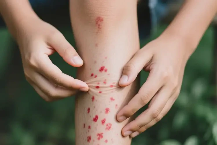 青年人小腿出濕疹不管它會自己自愈嗎(圖2)
