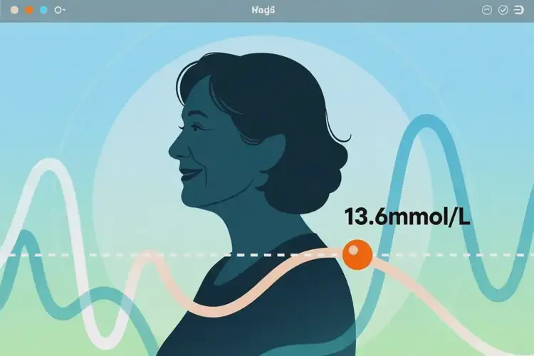 更年期女性早上血糖13點6是糖尿病嗎(圖3)