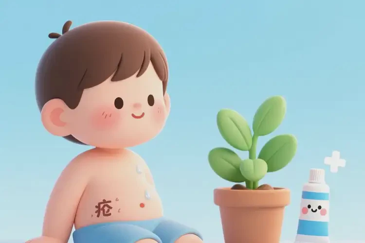 兒童肚子經(jīng)常長(zhǎng)濕疹可以徹底自愈嗎(圖3)